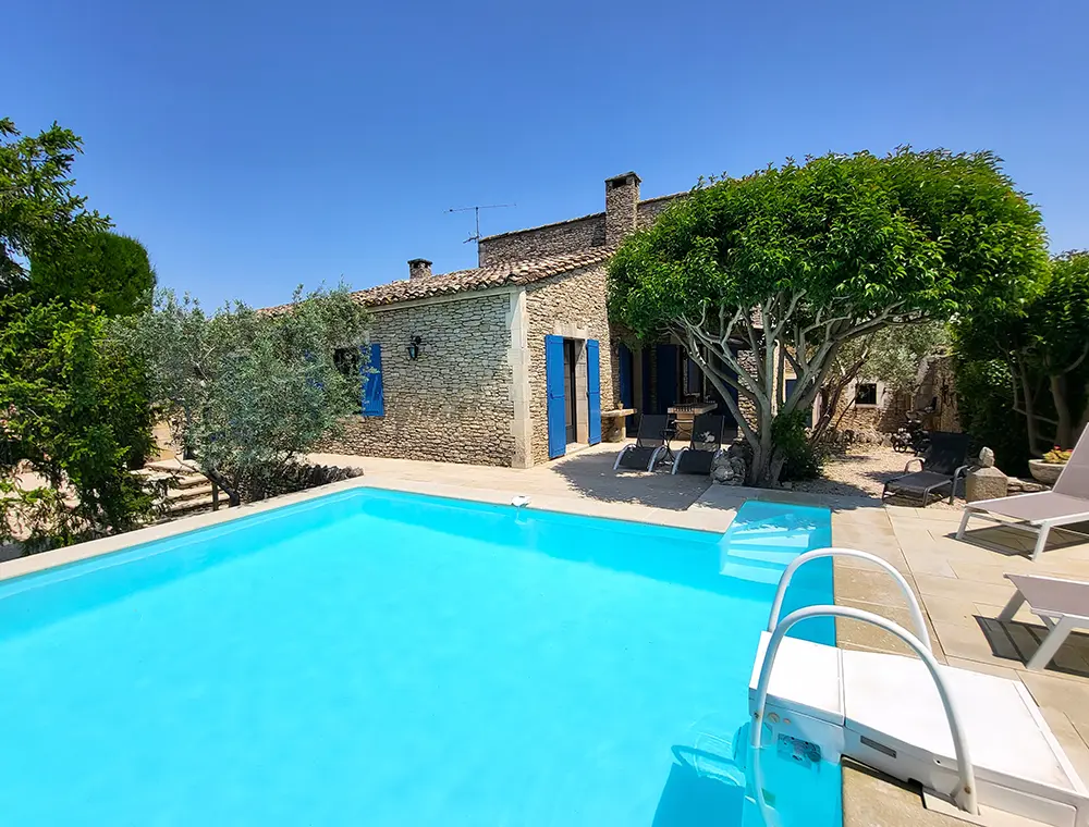 Location de maison avec piscine dans le Vaucluse en Provence